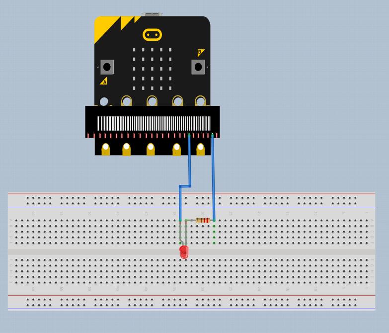 Breadboard diagram