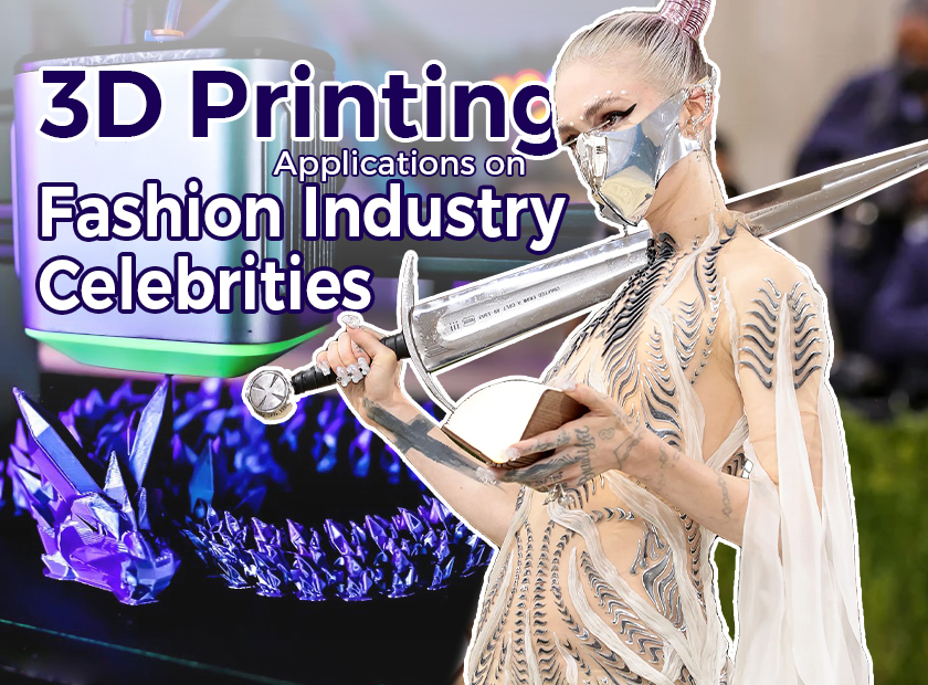 3D printing Applications on Fashion Industry Celebrities