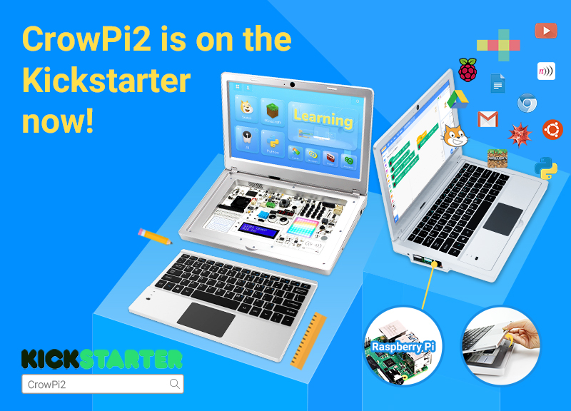 CrowPi2 is on KickStarter Now