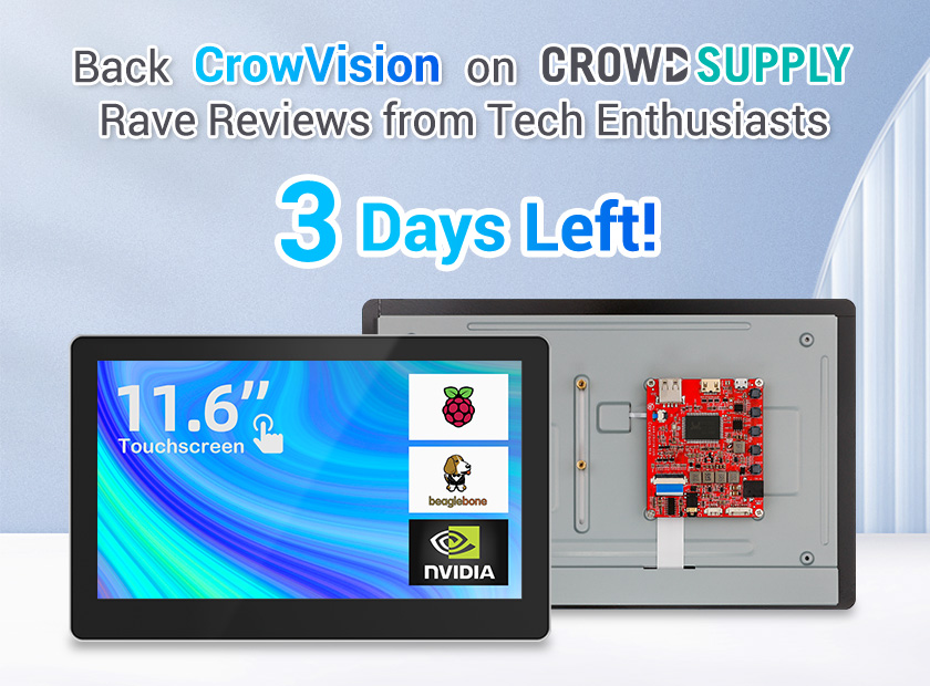 crowvision touch screen monitor
